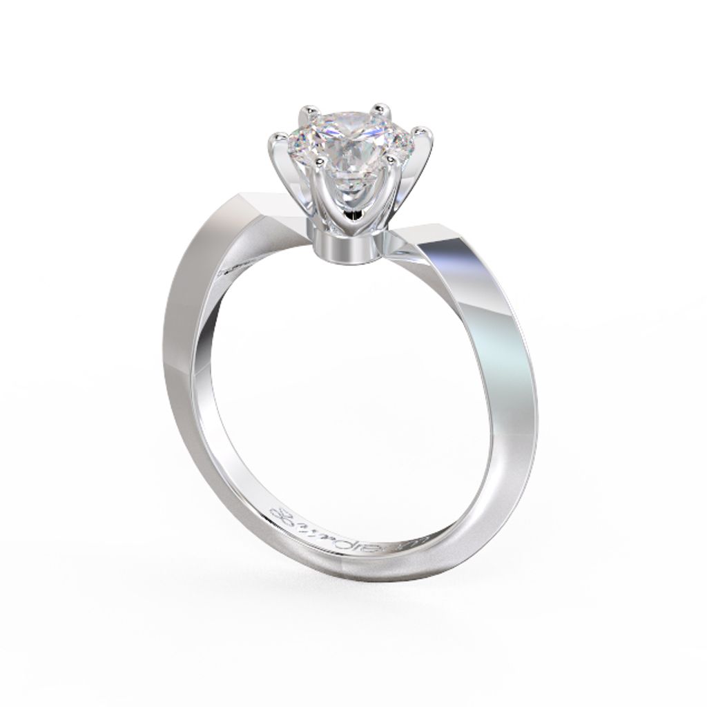 New Love Geometry Diamond Ring 4