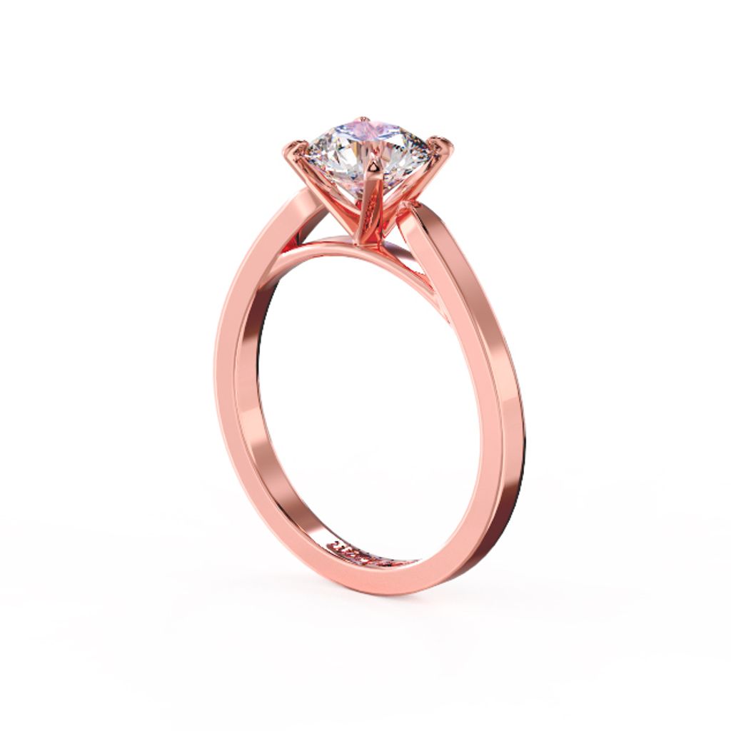 New Destiny Engagement Ring Pink拷貝