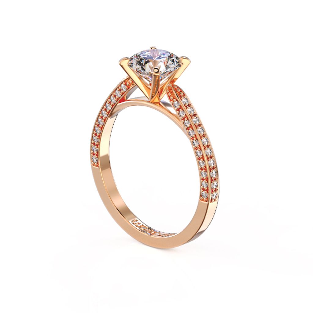 New Destiny Engagement Ring Luxury 2 Yellow