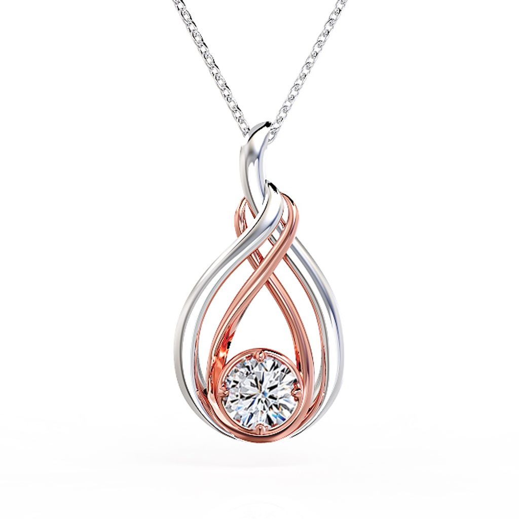 2024-09-16 Love Melody Diamond Pendant Classic Pink