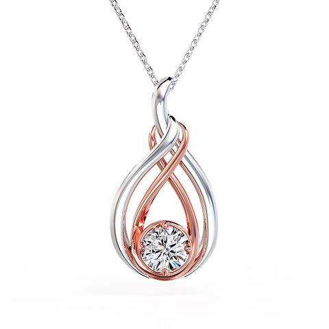 2024-09-16 Love Melody Diamond Pendant Classic Pink