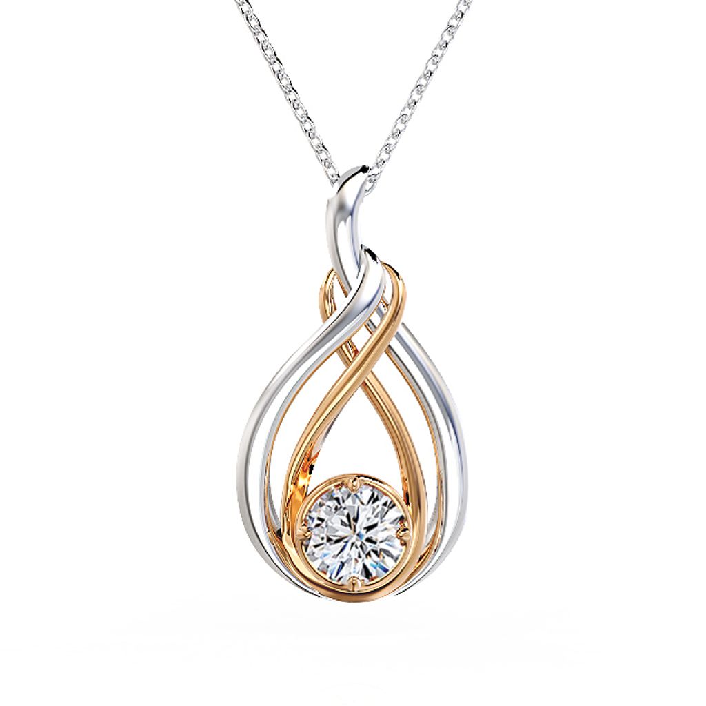 2024-09-16 Love Melody Diamond Pendant Classic Yellow