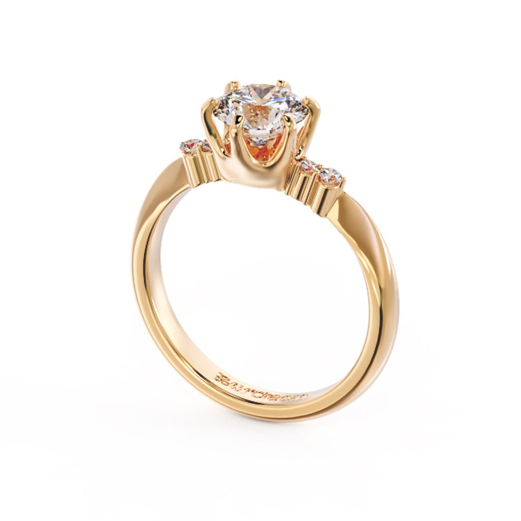 2024-10-16 Angel Wings 1 Diamond Ring Yellow