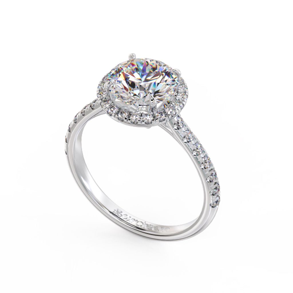 2024-12-04 Galaxy Engagement Diamond Ring White