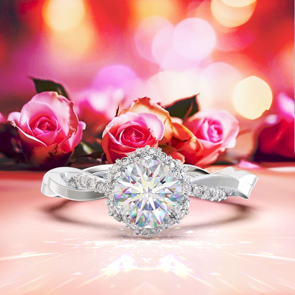 2025-02-20  Love Blossom Engagement Diamond Ring Luxury Type 2-2
