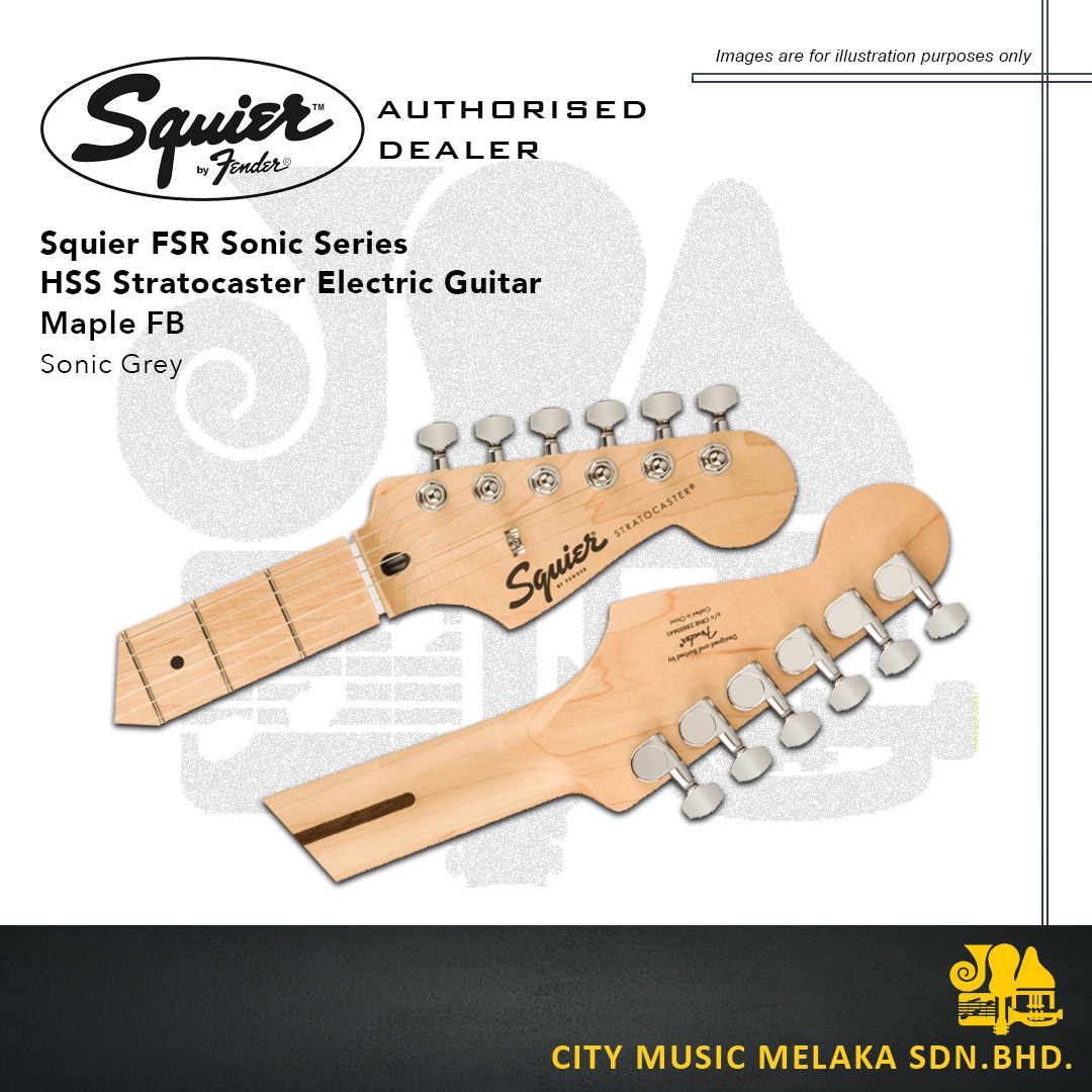 Squier Sonic - S.Grey - 4