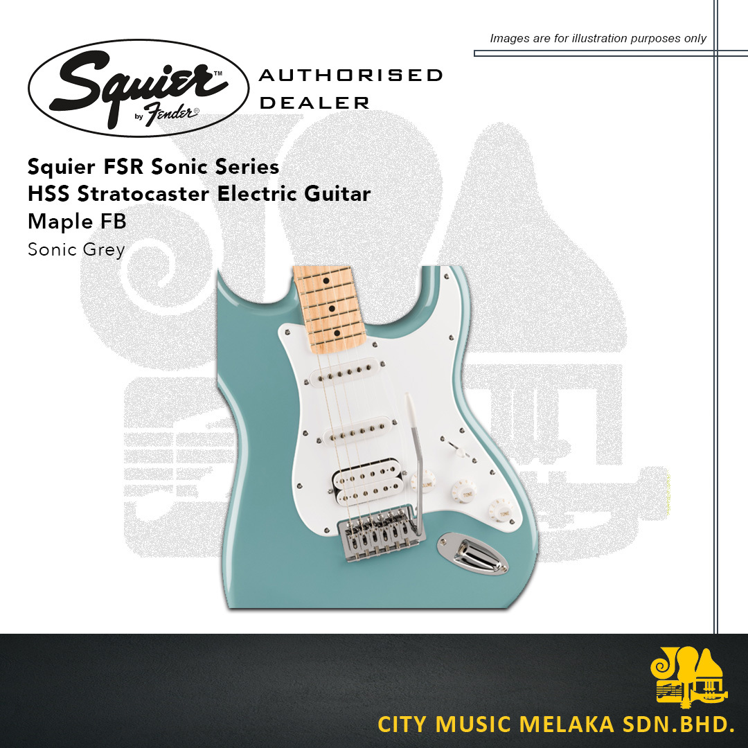 Squier Sonic - S.Grey - 3