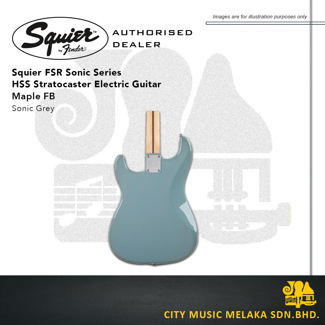 Squier Sonic - S.Grey - 5