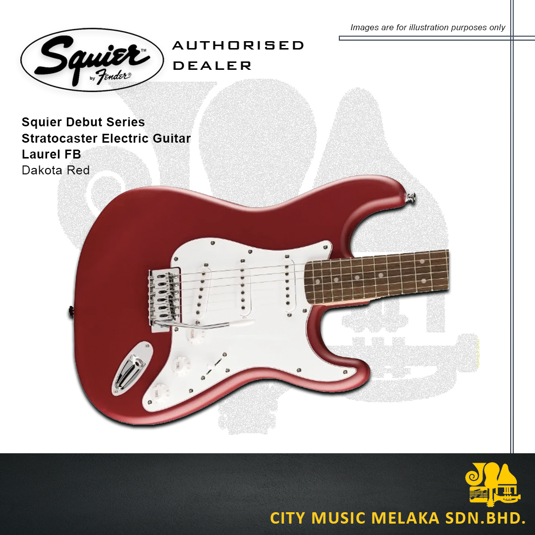 Squier Debut Start - Dakota Red - 3