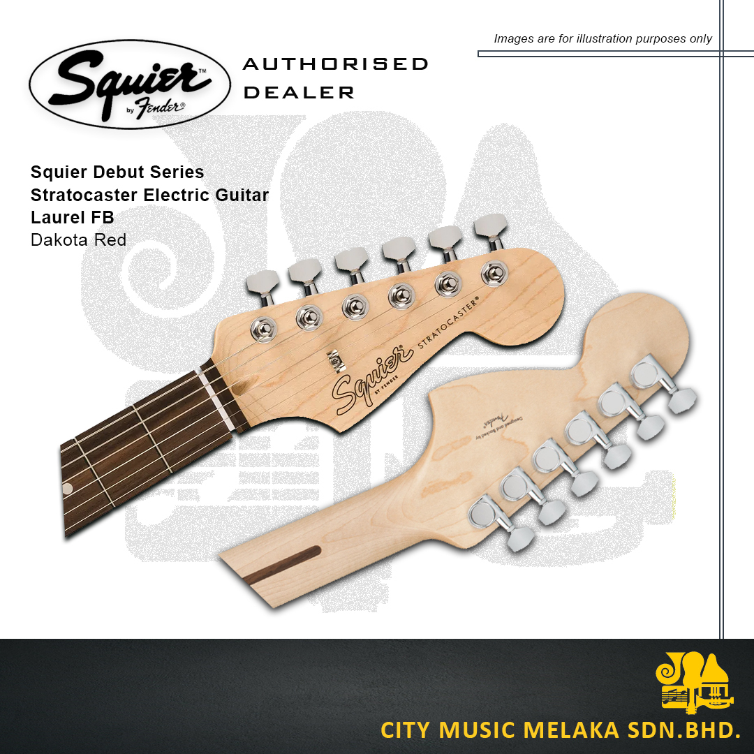 Squier Debut Start - Dakota Red - 5