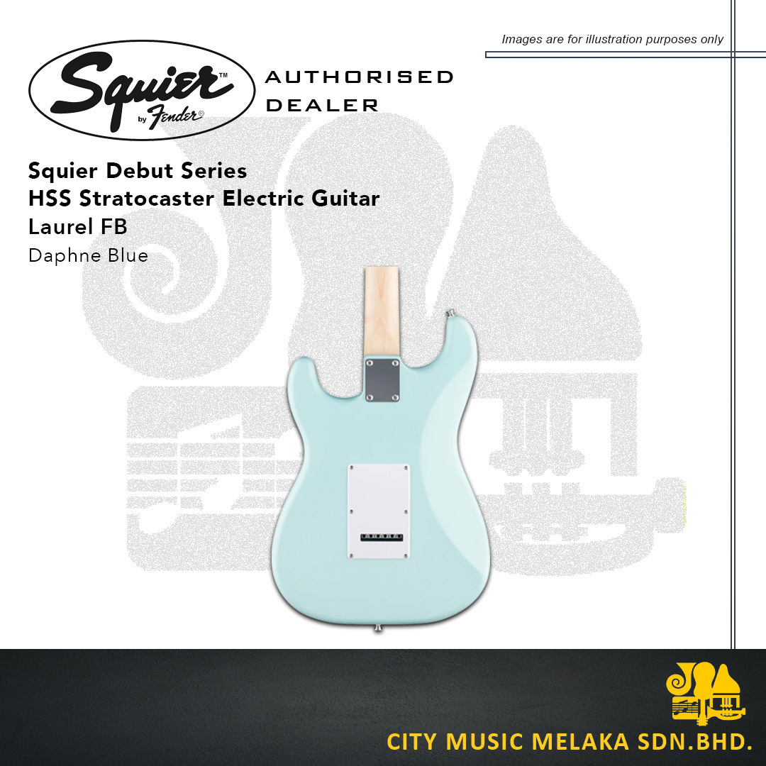 Squier Debut HSS Strat - D.Blue - 4