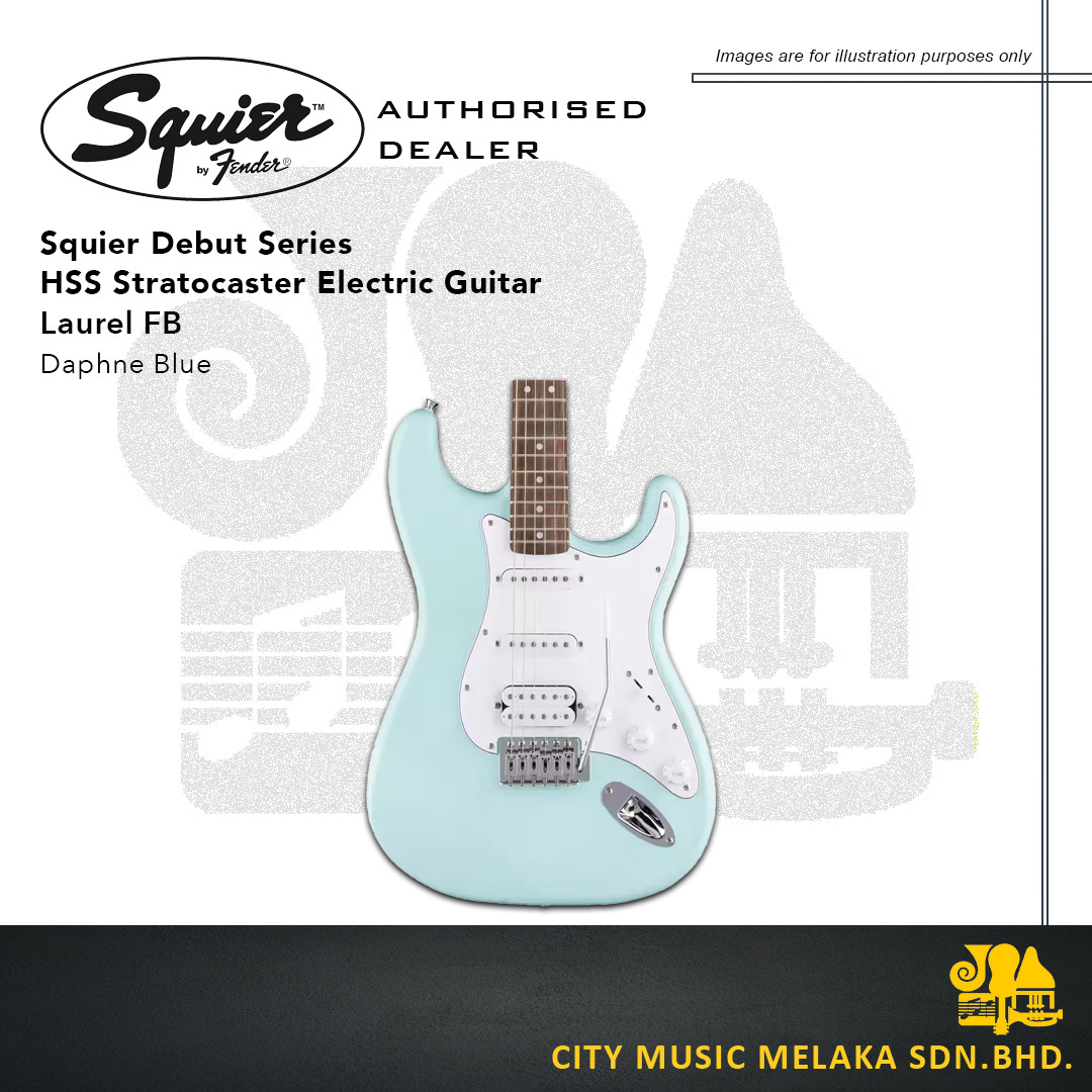Squier Debut HSS Strat - D.Blue - 2