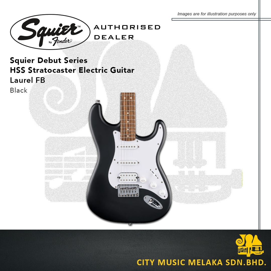 Squier Debut HSS - Black - 2