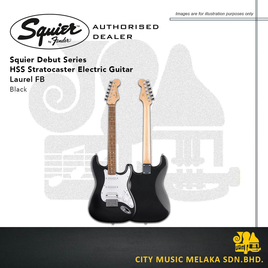 Squier Debut HSS - Black