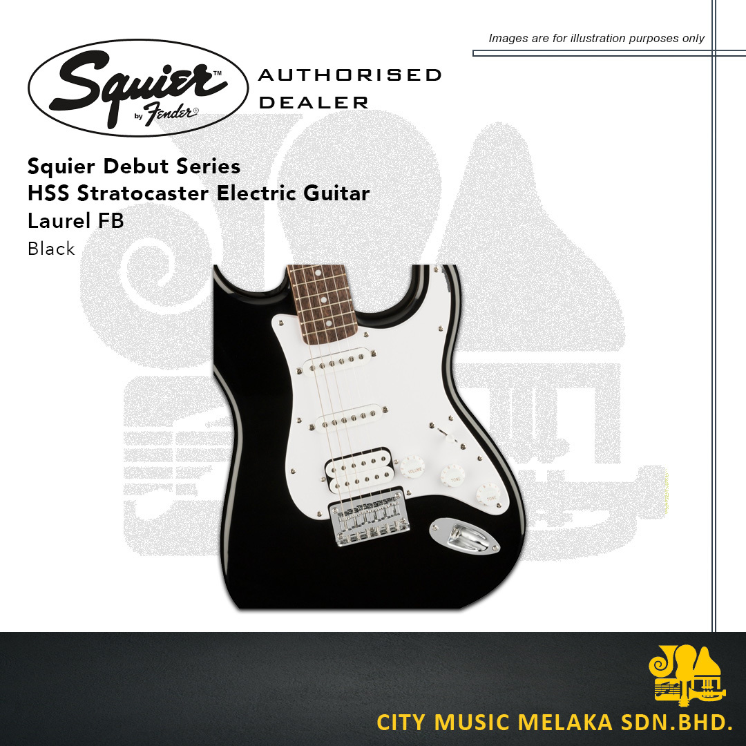 Squier Debut HSS - Black - 5