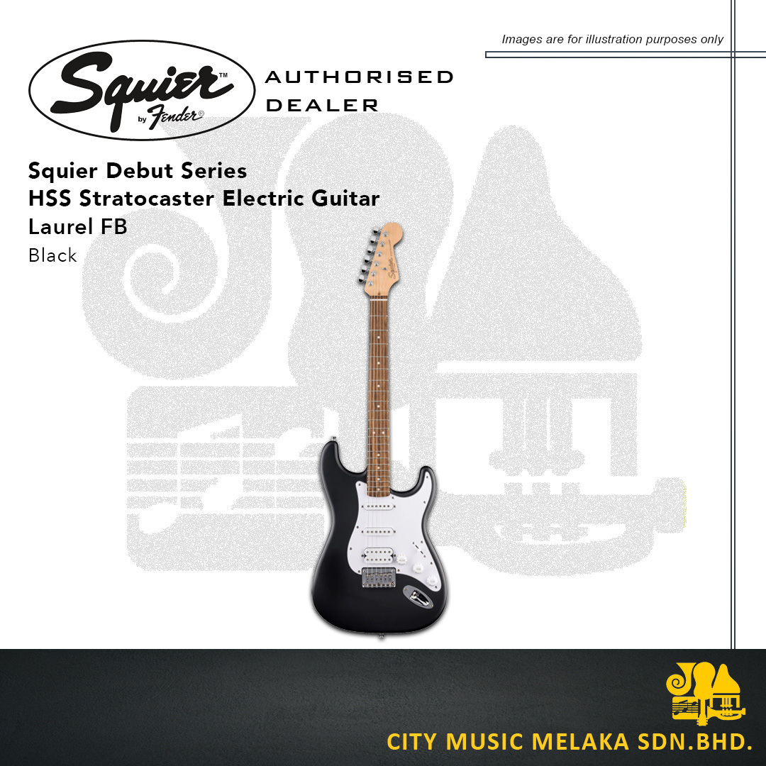 Squier Debut HSS - Black - 1