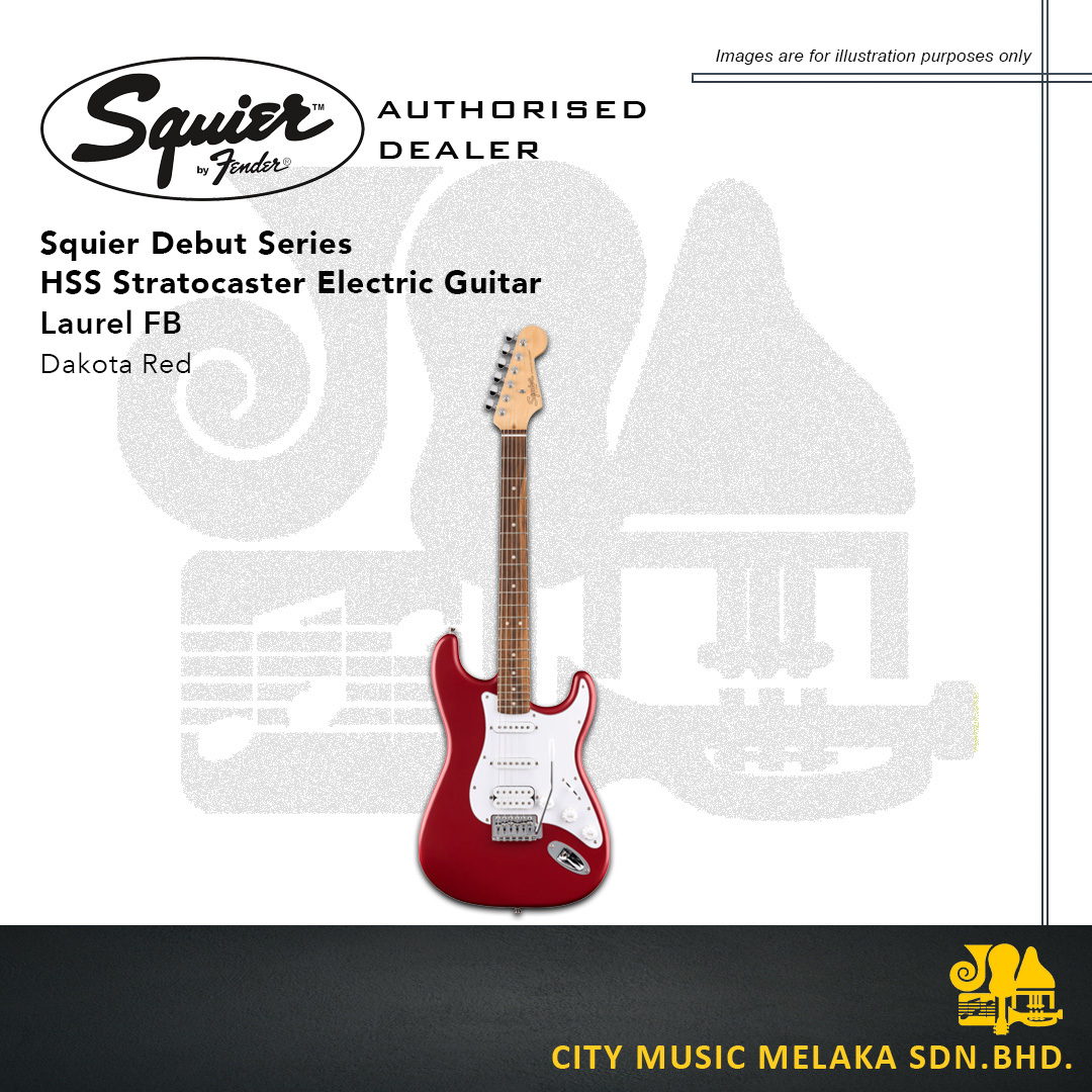Squier Debut HSS Strat - D.Red - 1