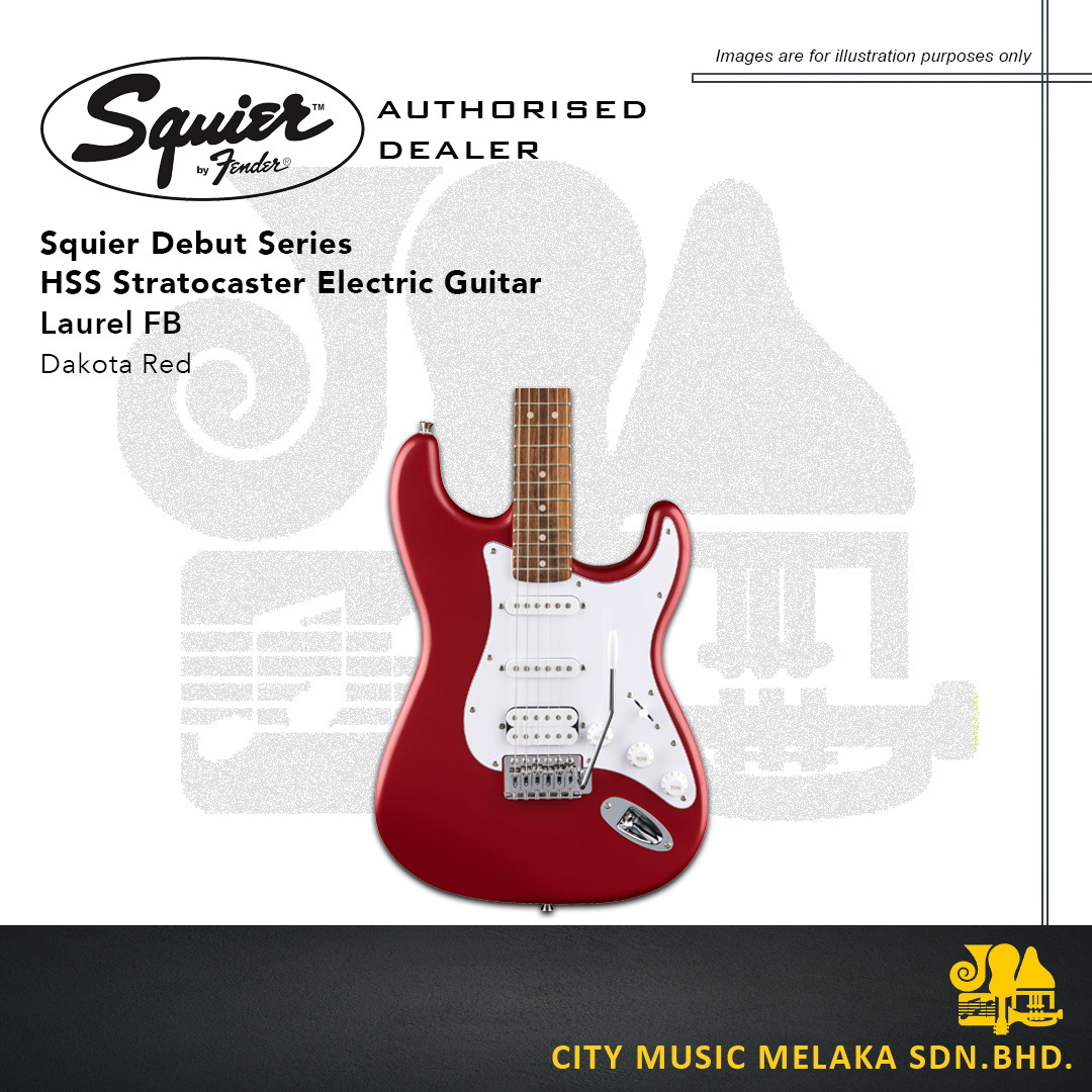 Squier Debut HSS Strat - D.Red - 2
