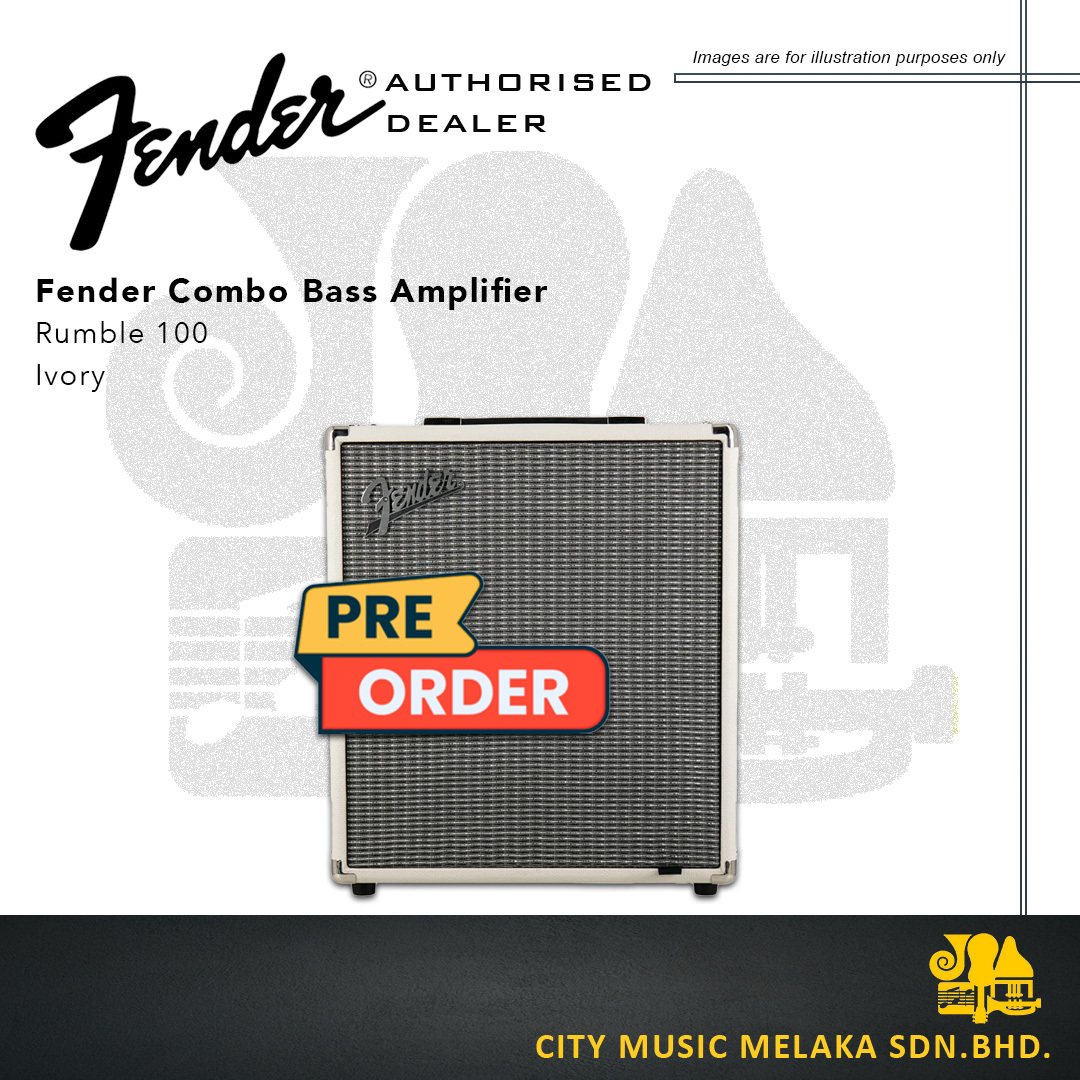 Fender Rumble100 - Ivory (PreOrder)