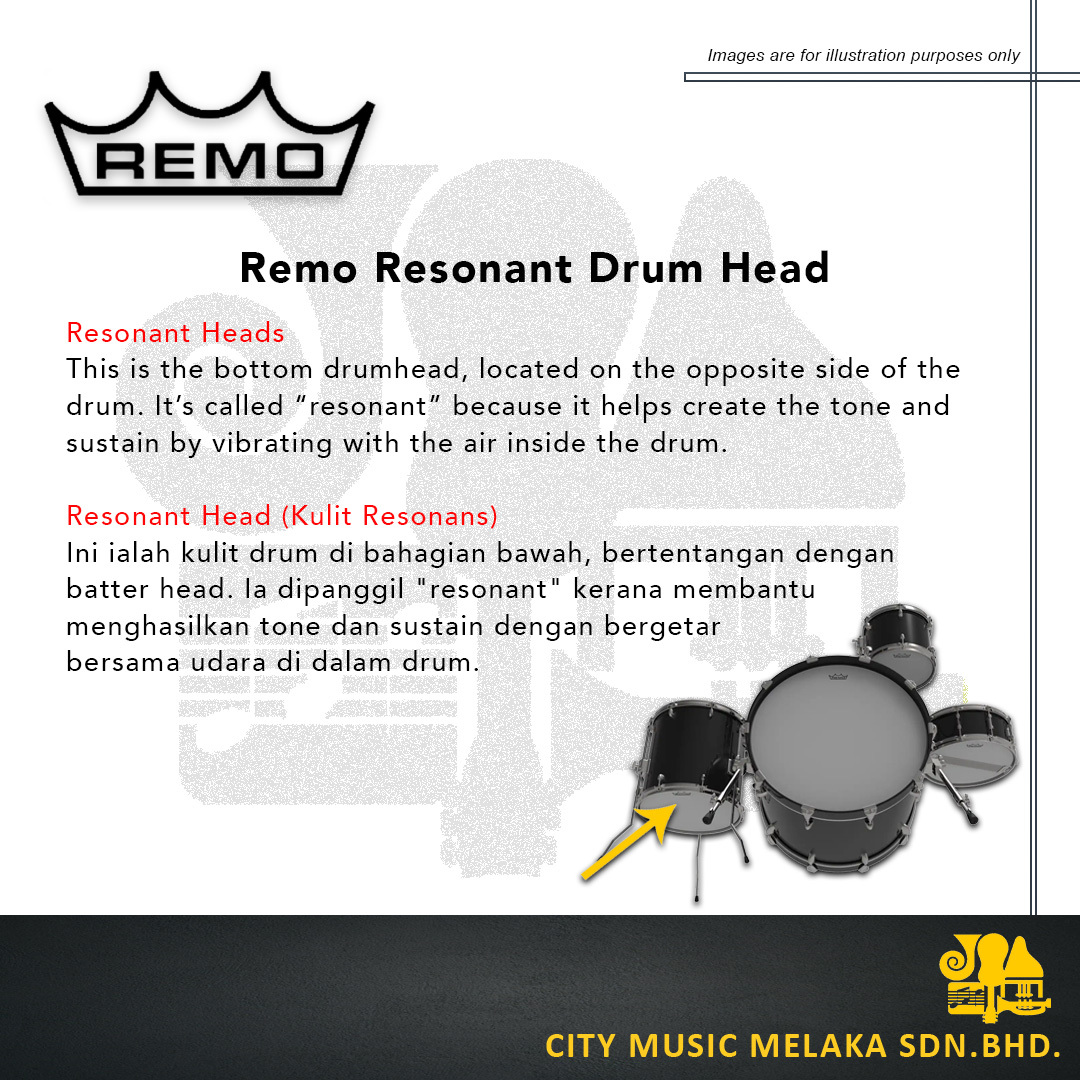 Remo Drum Head Info - Resonant Head