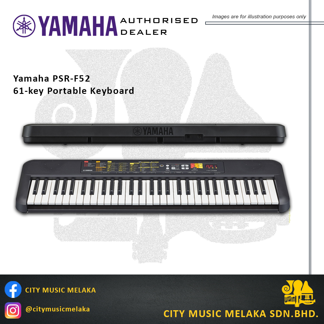 Yamaha PSR-F52 Portable Keyboard – A Strings
