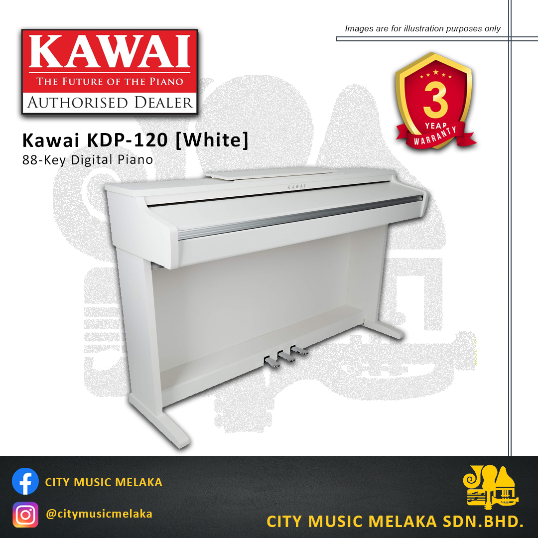 Kawai KDP120 - White - 1.jpg