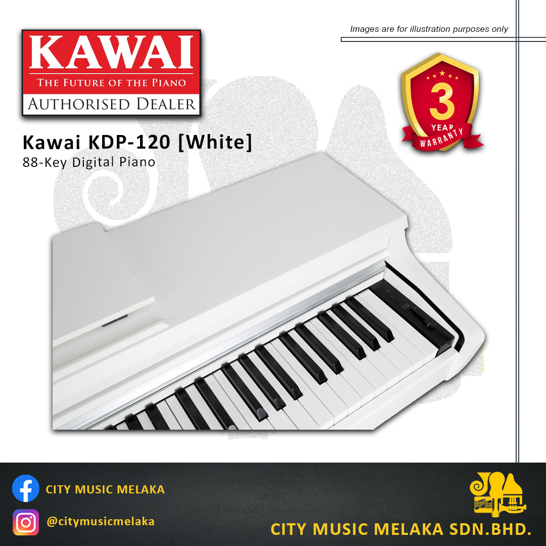 Kawai KDP120 - White - 2.jpg