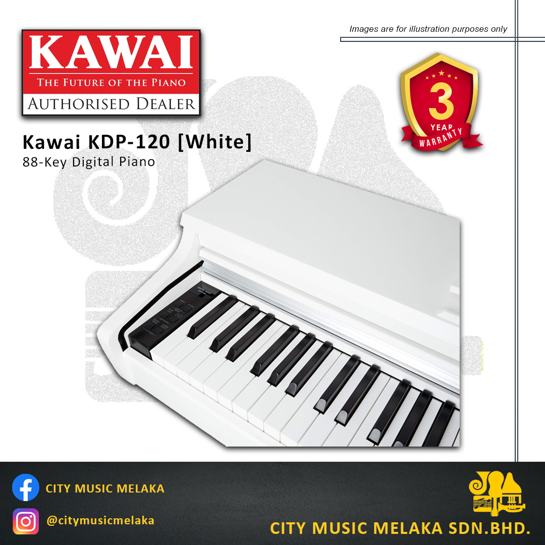 Kawai KDP120 - White - 3.jpg