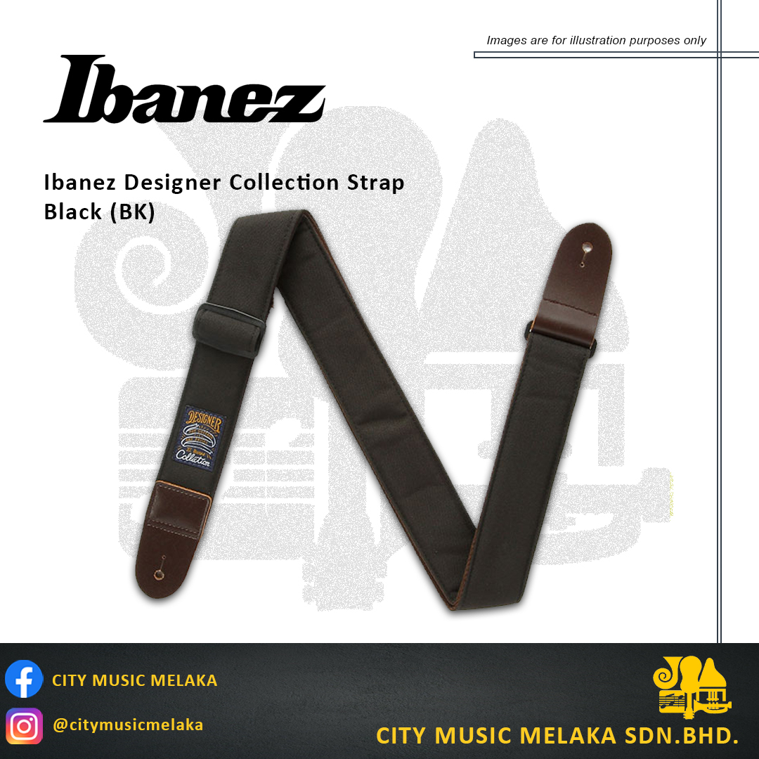 Ibanez Designer Strap - Black.jpg