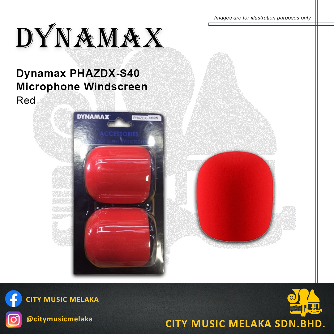 Dynamax Mic Windscreen Red.jpg