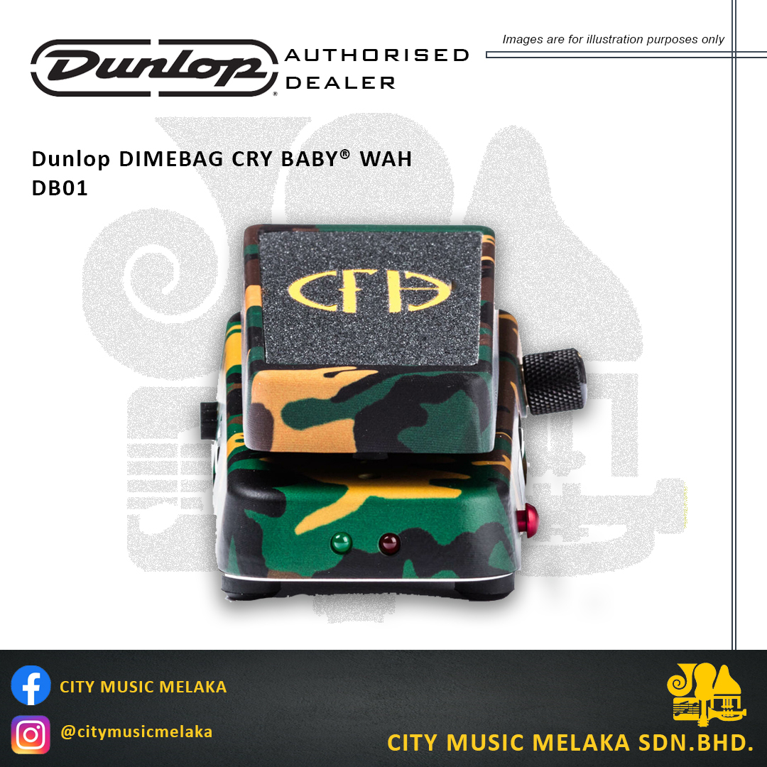 Jim Dunlop DB01 Dimebag Signature Cry Baby Wah Pedal – City Music