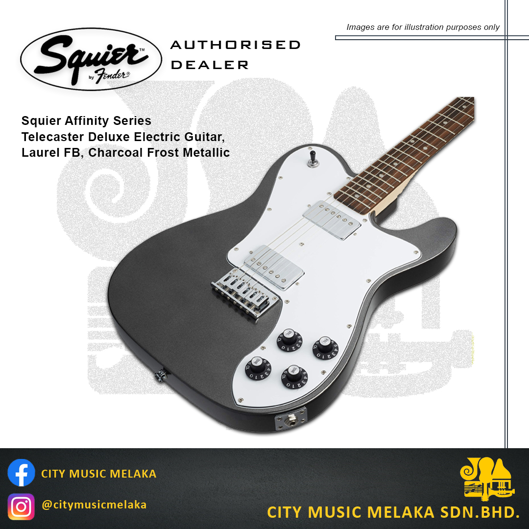 Affinity Telecaster Deluxe Charcoal Frost Metallic - 3.jpg