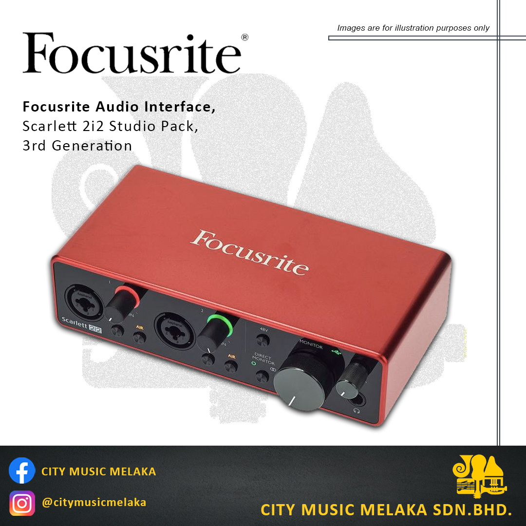 Focusrite Scarlett 2i2 Studio Pack - 4