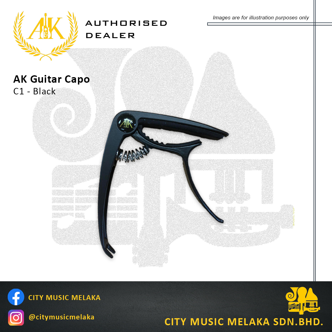 AK Guitar Capo - Black