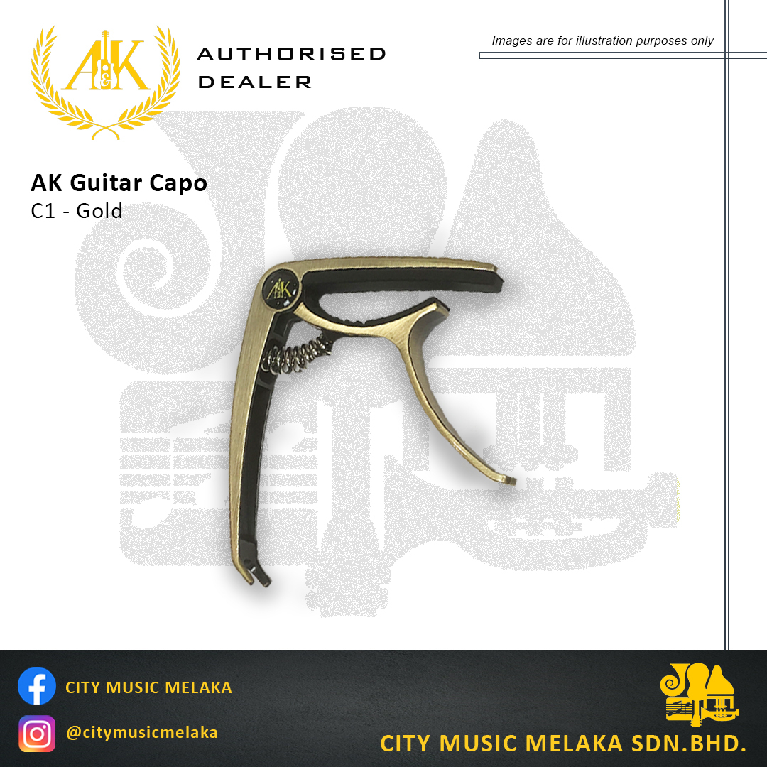 AK Guitar Capo - Gold