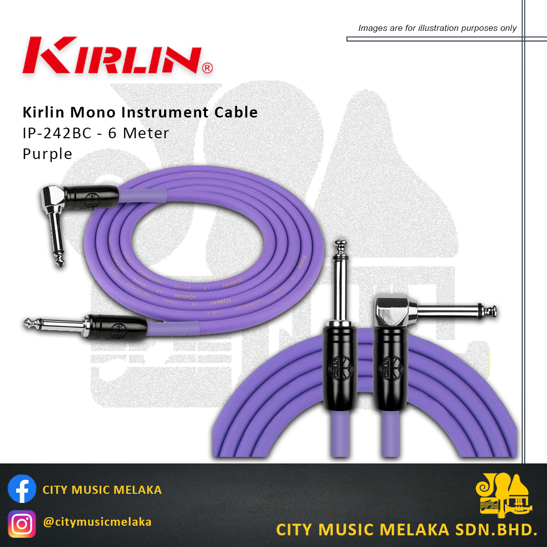 Kirlin Instrument Cable 6M_PU - 1