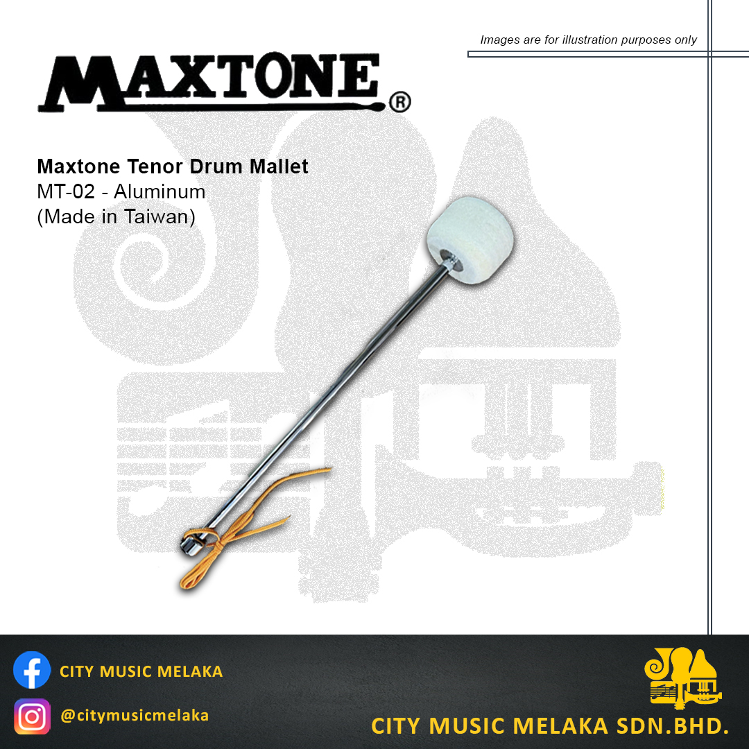 Maxtone Tenor Drum Mallets_Aluminum