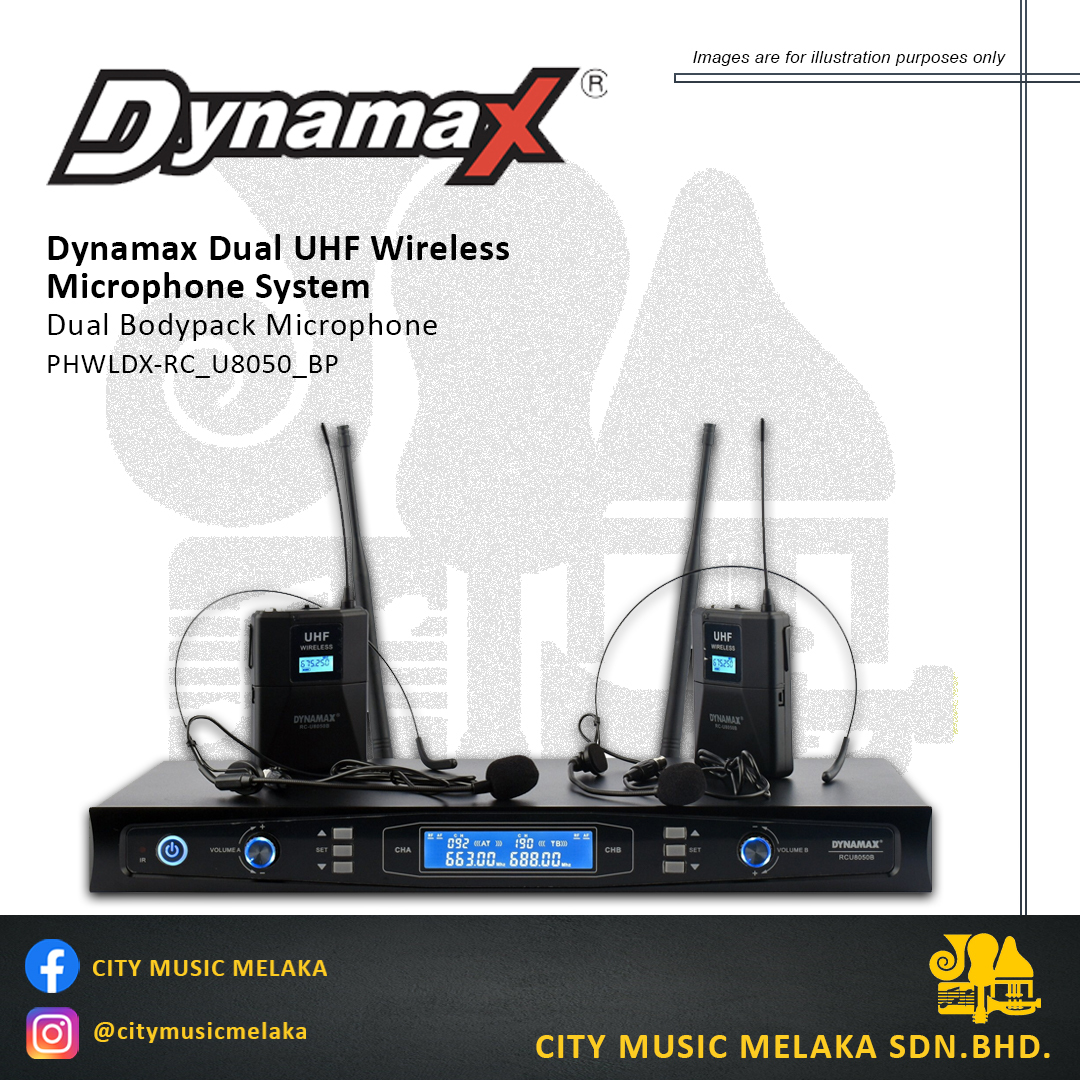 Dynamx UHF Wireless Mic - Body Pack