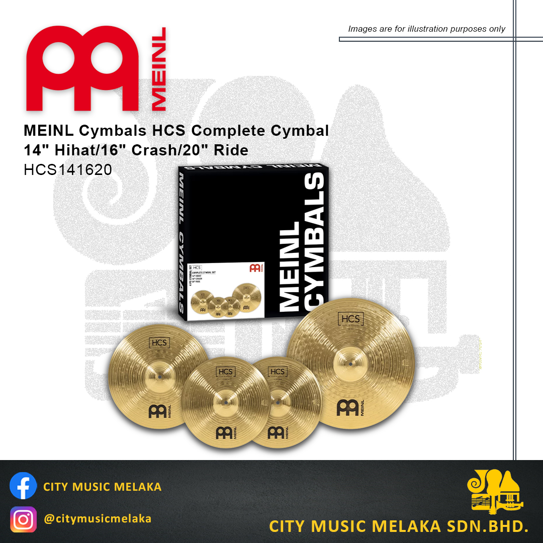 Meinl HCS Complete Cymbal Set