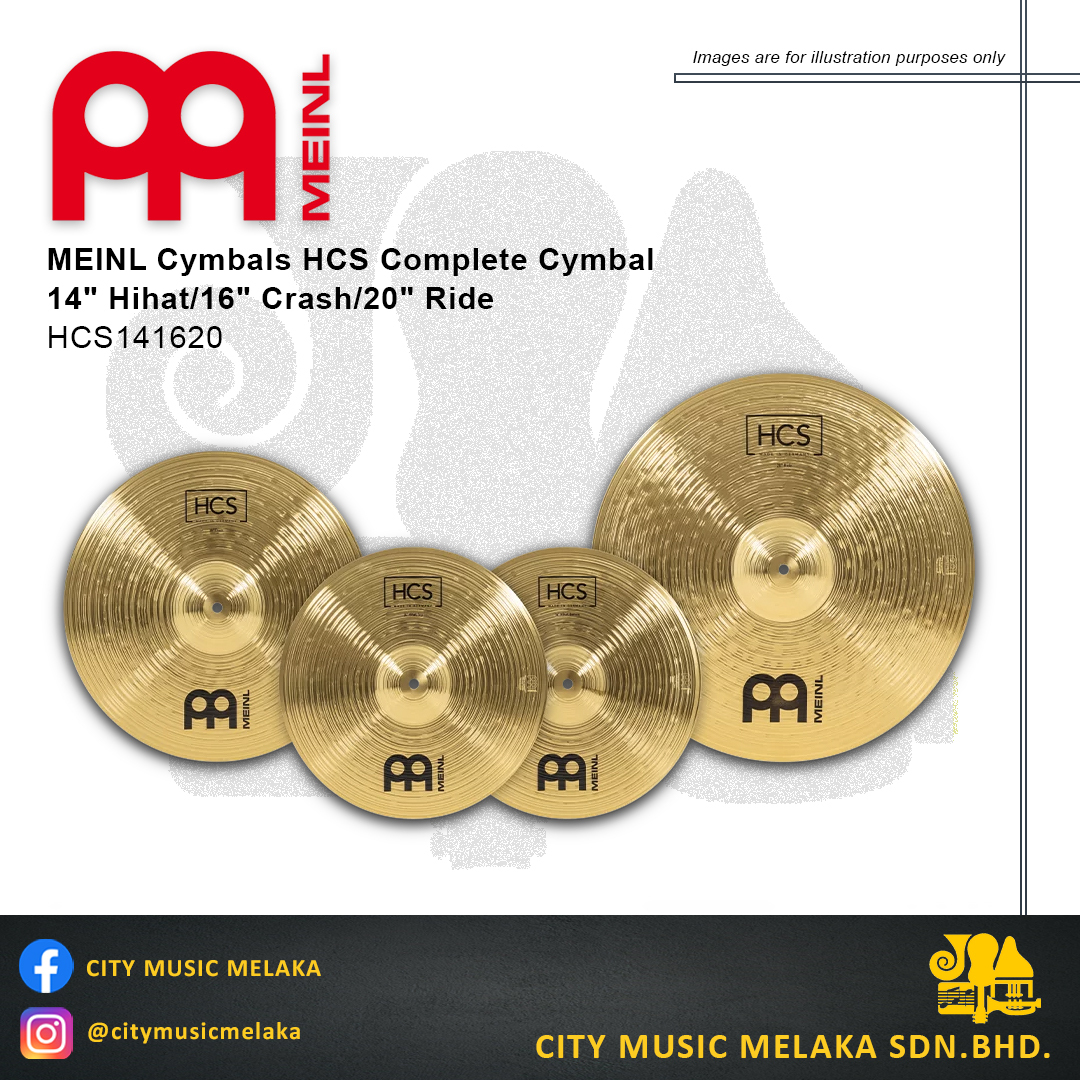Meinl HCS Complete Cymbal Set - 1
