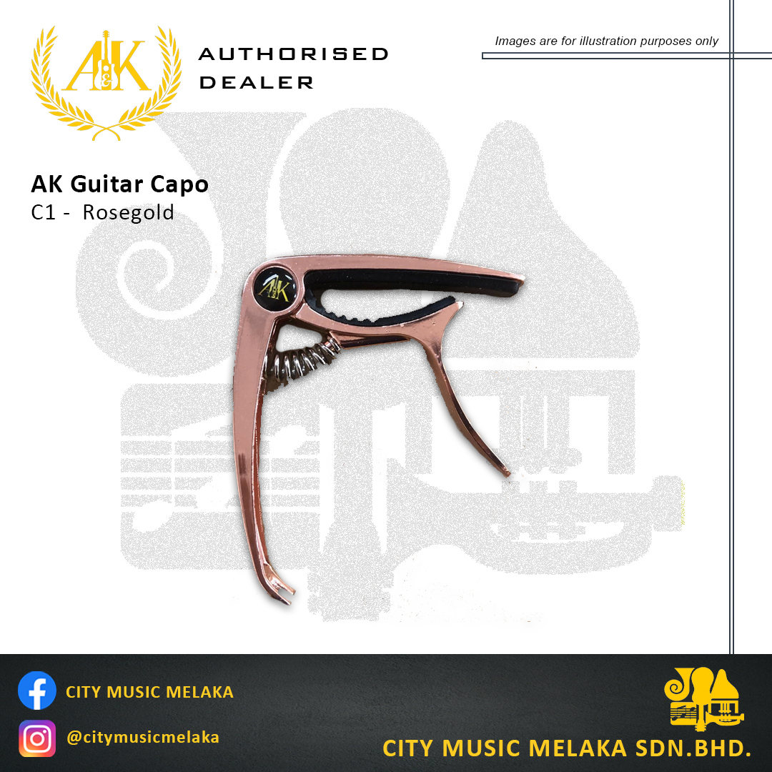 AK Guitar Capo - Rosegold