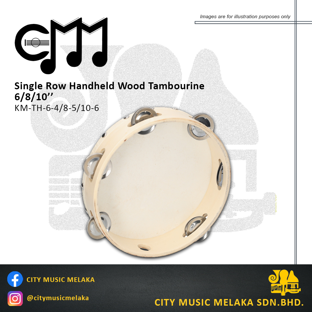 CMM School Percussion - Wooden Tambourine