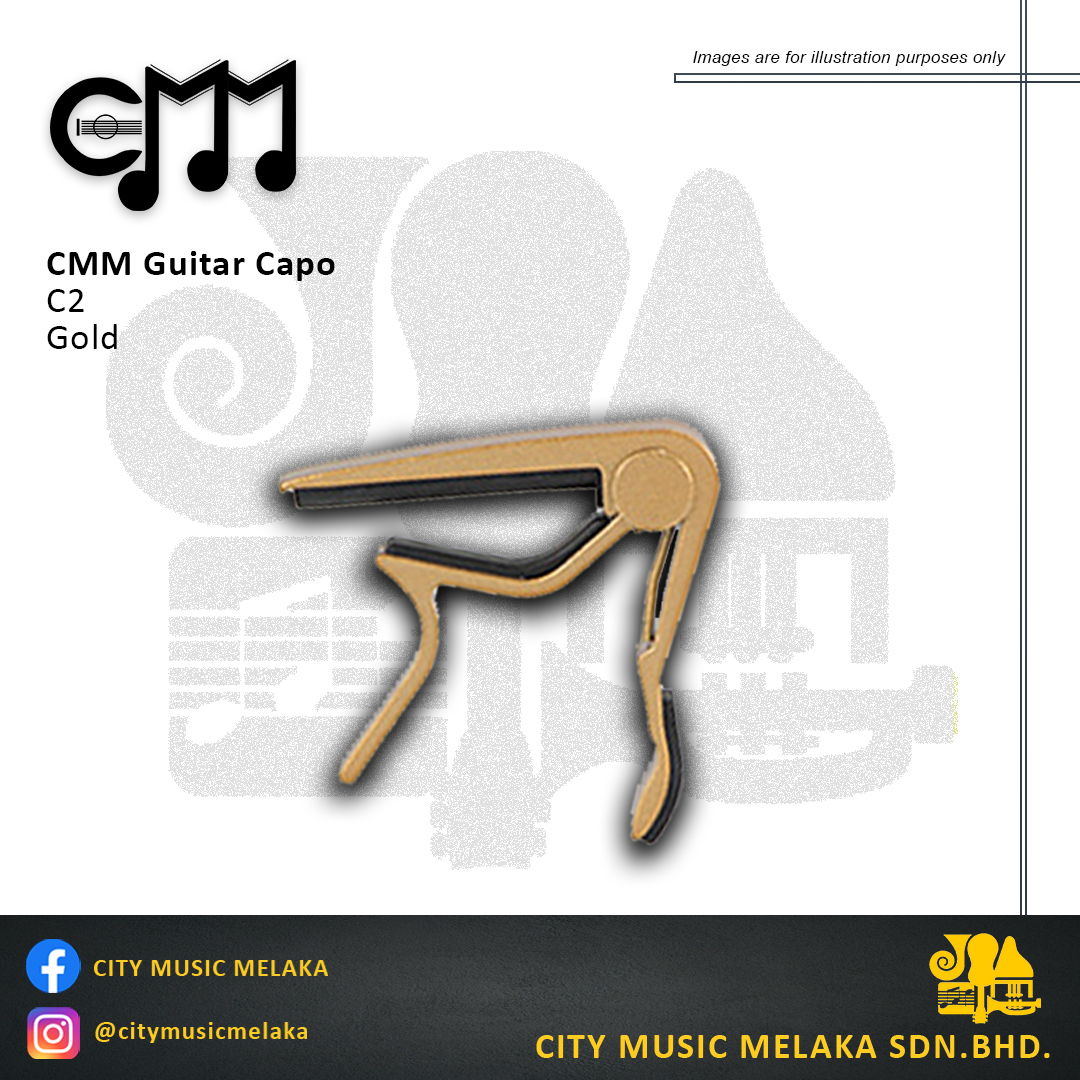 CMM Guitar Capo C2 - Gold