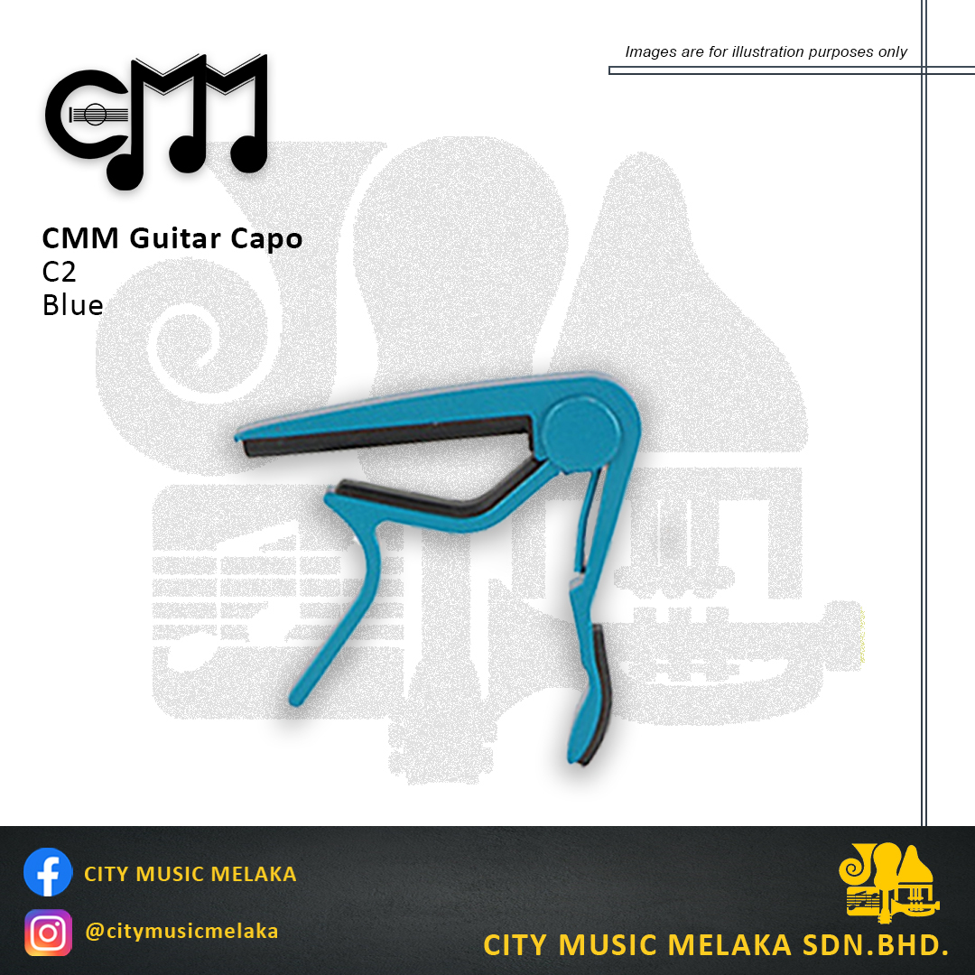 CMM Guitar Capo C2 - Blue