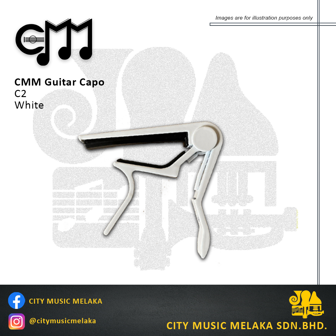 CMM Guitar Capo C2 - White