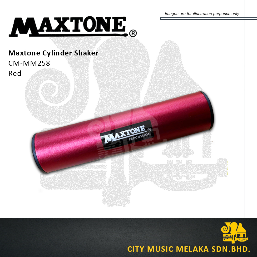 Maxtone Cylinder Shaker - Red_TikTok