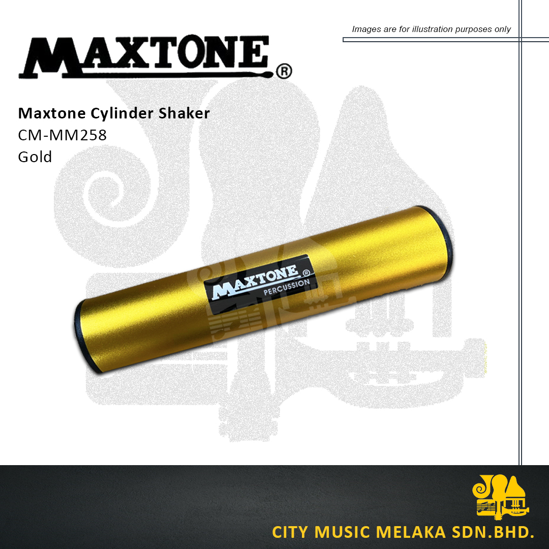 Maxtone Cylinder Shaker - Gold_TikTok