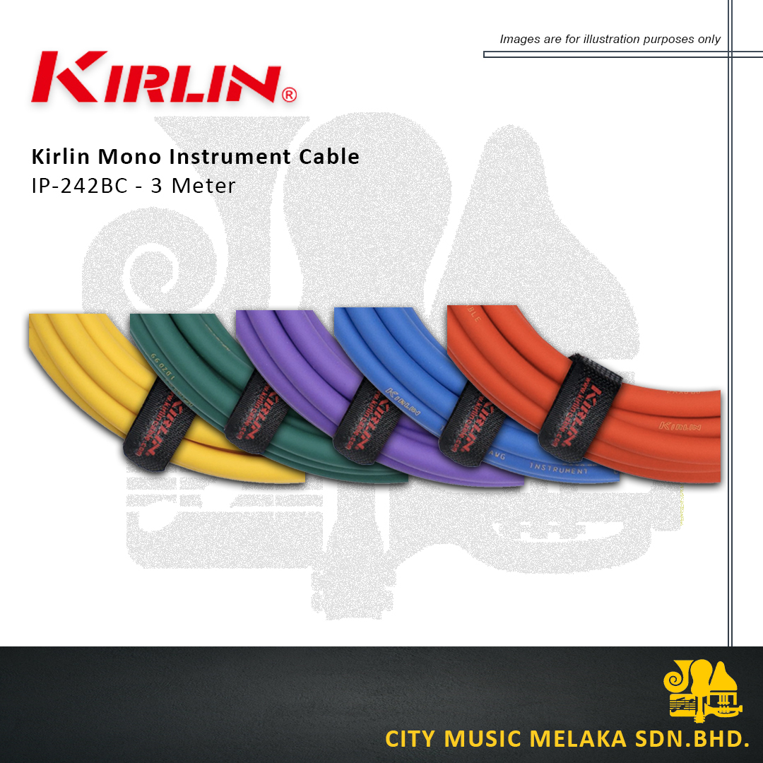 Kirlin Instrument Cable 3M_v3 - 3