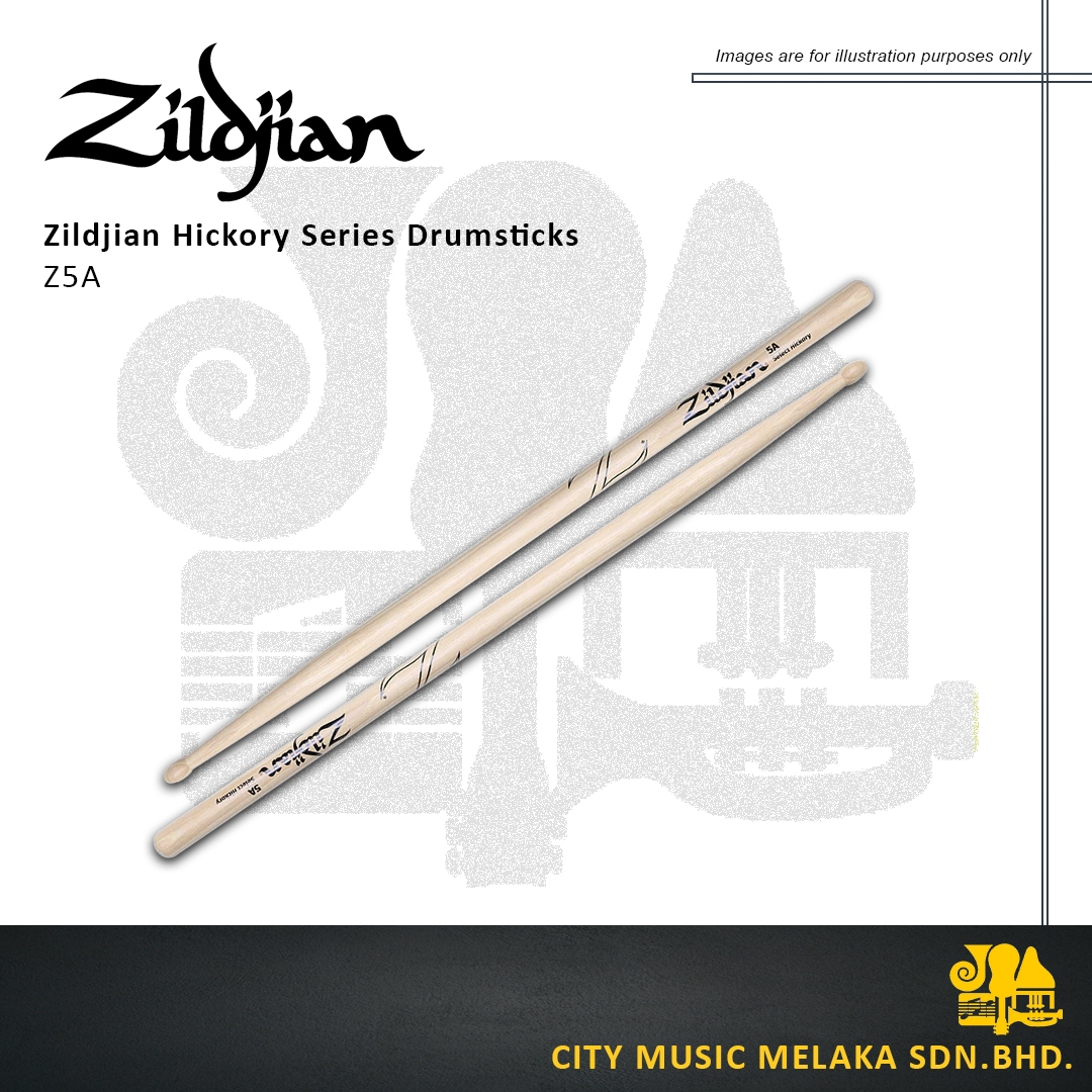 Zildjian Select Hickory Drumstick Z5a