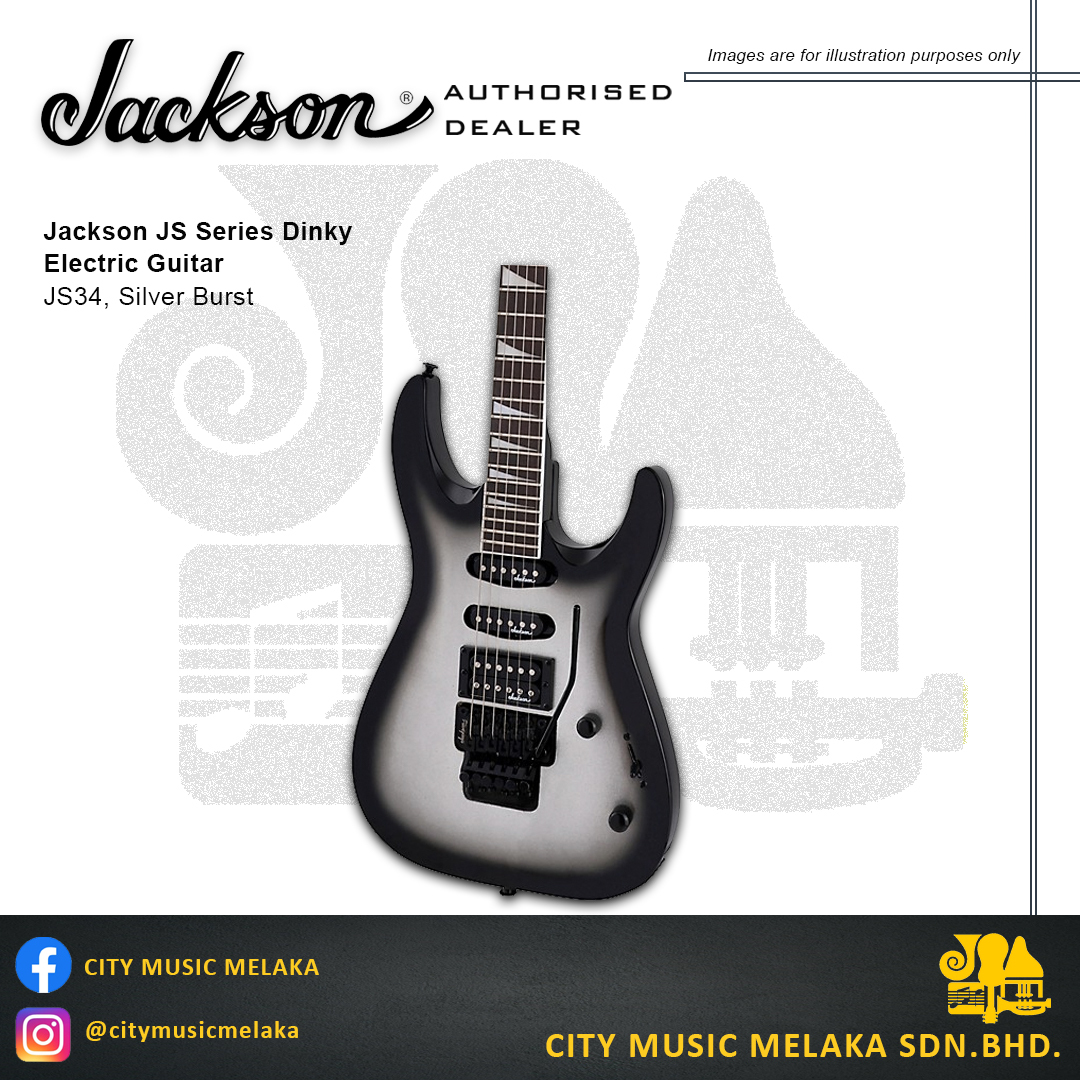 Jackson JS34 Silver Burst - 2